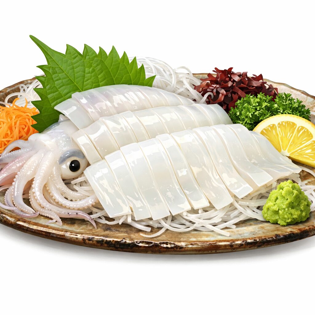 アオリイカの食感はこう決まる。✔ コリコリ＝超新鮮✔ ねっとり＝熟成完成✔ もちもち＝管理勝利。つまり 「うまいアオリ」は技術の結晶。釣太郎