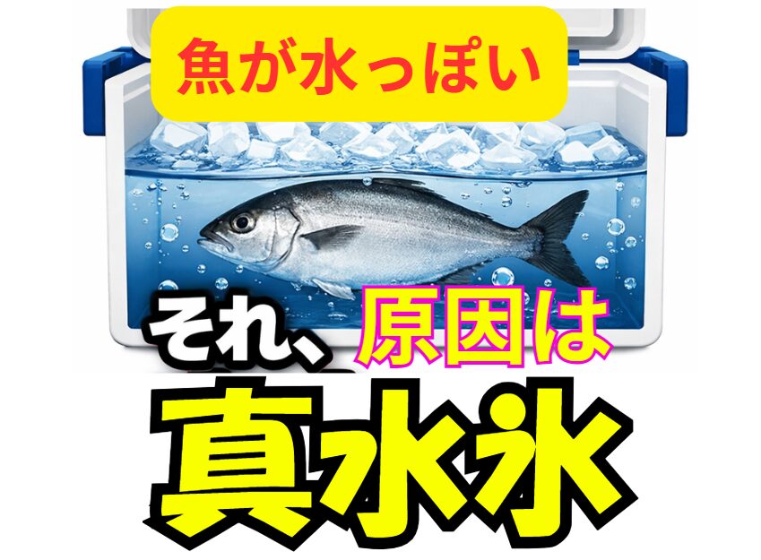 魚が水っぽい。臭い。 翌日イマイチ。それ、 魚のせいではありません。冷却のせいです。海水氷で問題解消。釣太郎