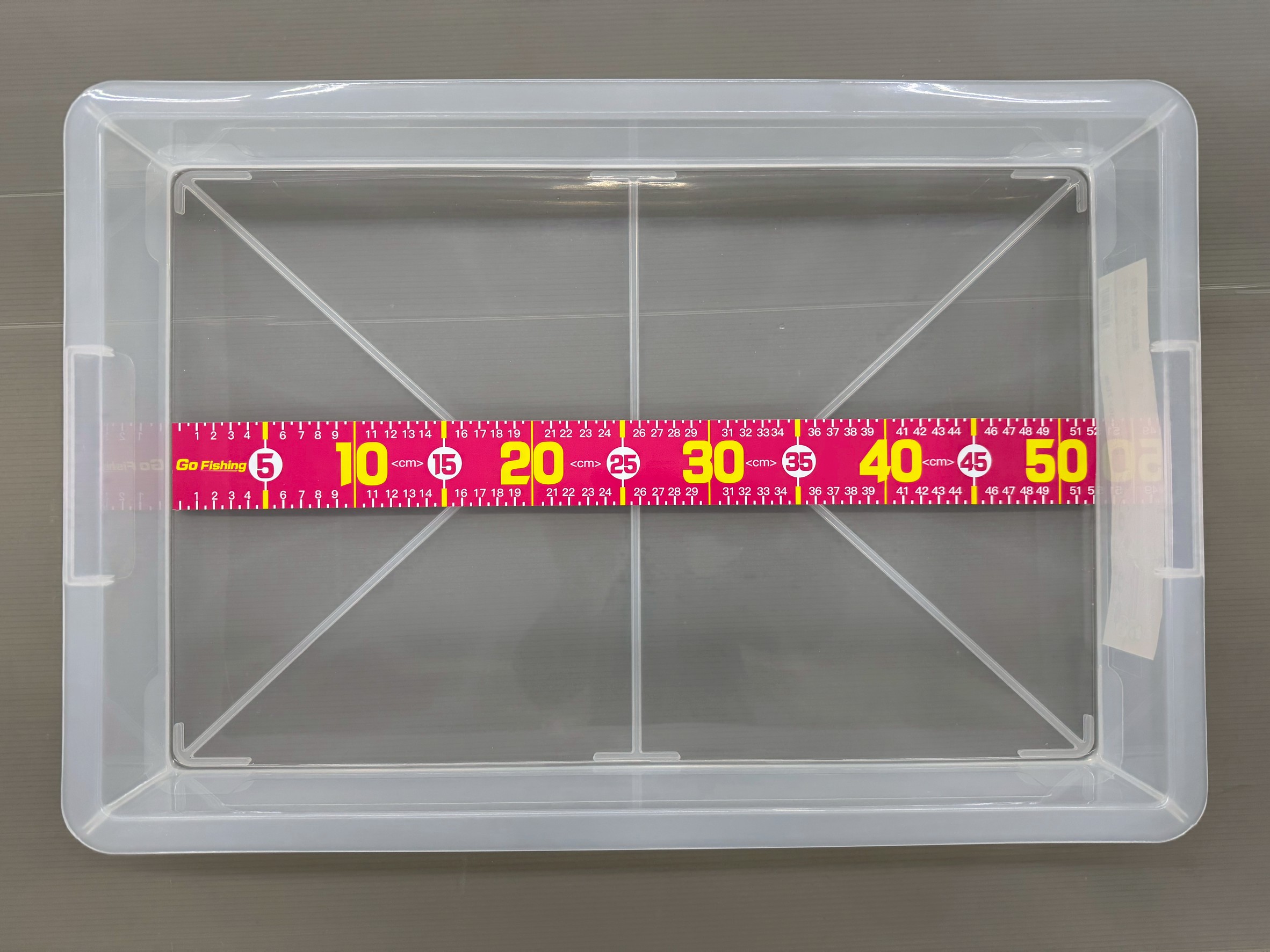 アオリイカ釣果持込は、袋から出して、これに一括でお乗せ下さい。３月から総重量制となりました。釣太郎