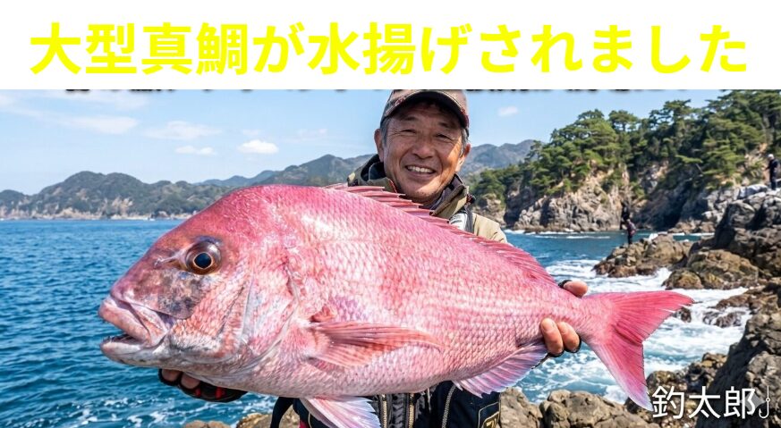 【南紀】80cm超えの大型マダイが回遊！乗っ込みシーズン本格化｜2024年3月24日釣太郎
