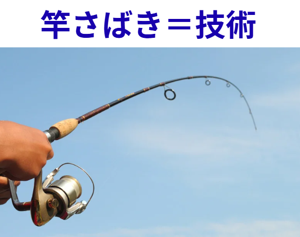 竿さばきで一瞬でバレる。「 釣り初心者と上級者の違い」釣太郎