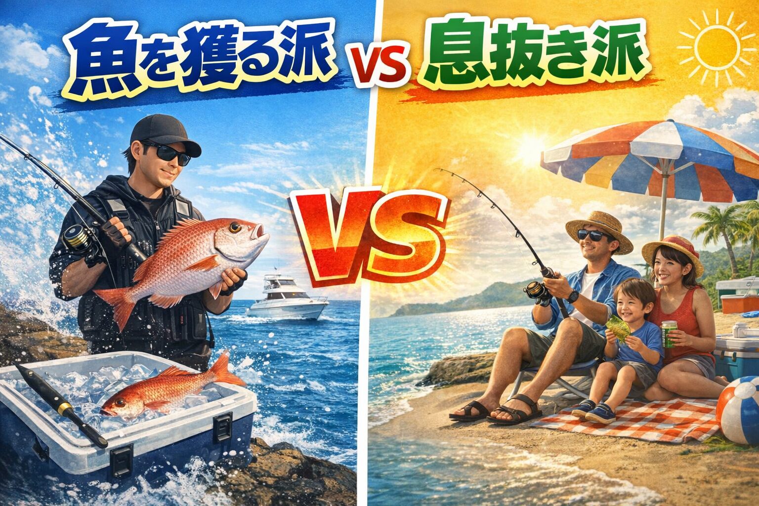 かつて釣りは「魚を獲るための手段」でした。 しかし現代では、釣りは“目的”によって大きく二極化しています。釣太郎