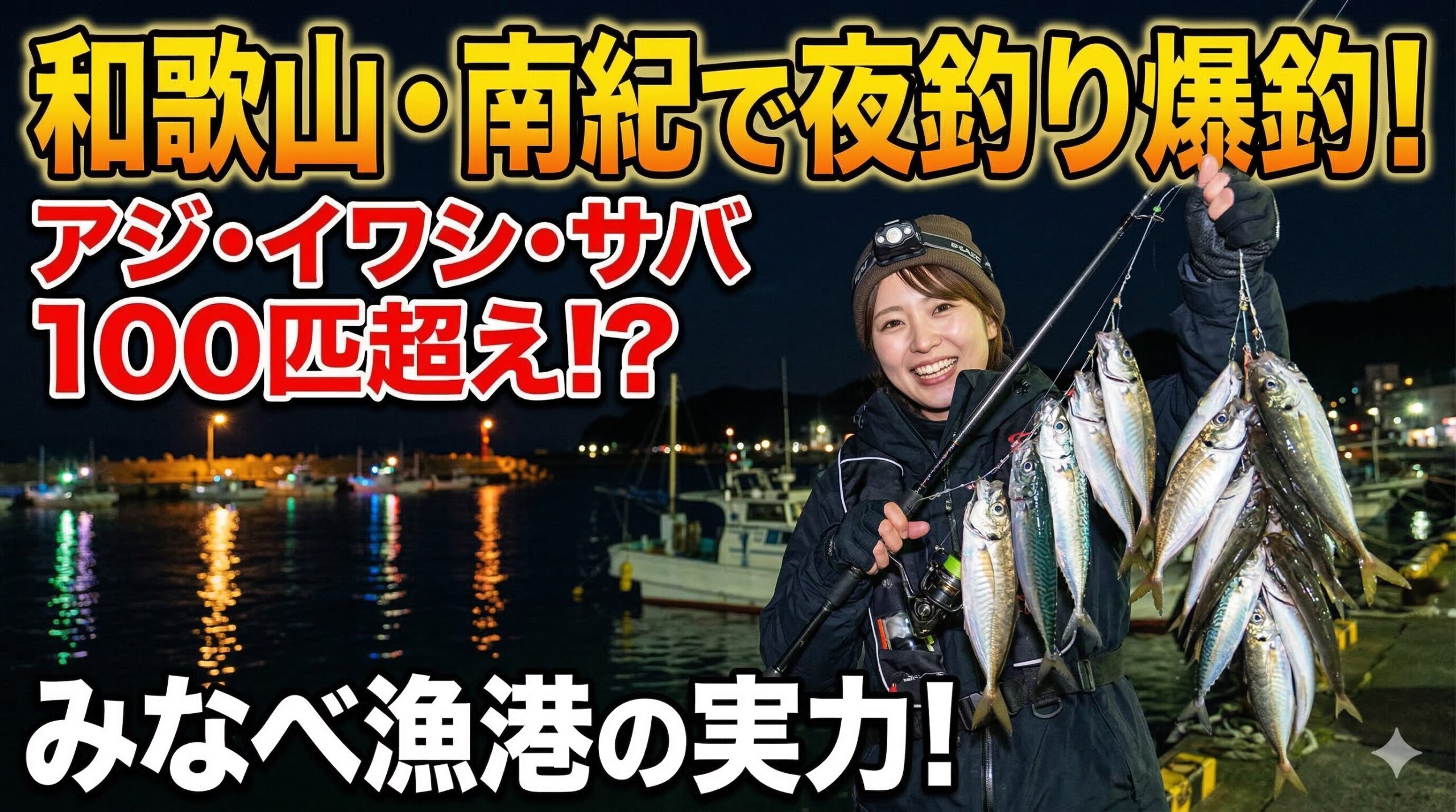 南紀・港内のベイト回遊状況：驚愕の「万」単位！魚種別数量比較。釣太郎