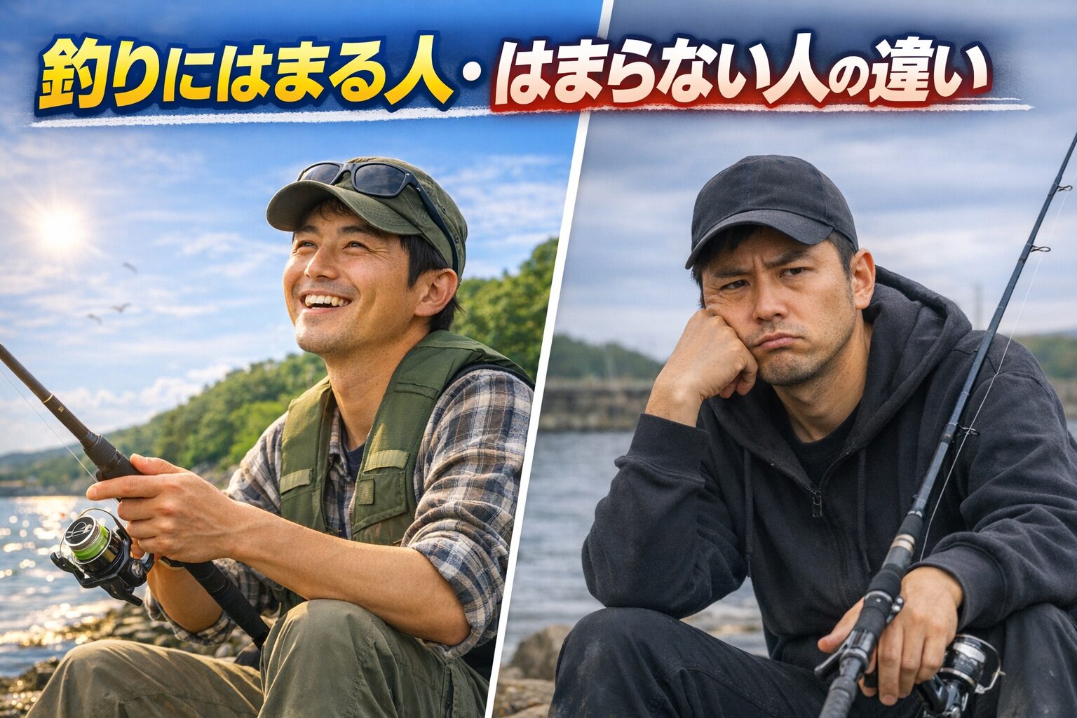 釣りを楽しめる人は、 不確実性を受け入れ自然と調和し自分のペースで生きることができる。釣太郎