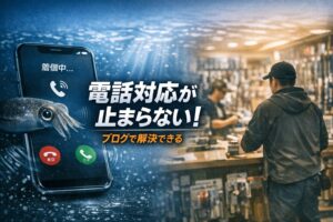 せっかくお電話をいただいたのにお待たせしてしまうのは、私たちとしても大変心苦しい限りです。釣太郎