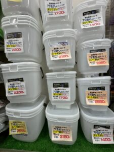 大人気のアジバケツ。アオリイカウキヤエン釣り用。釣太郎